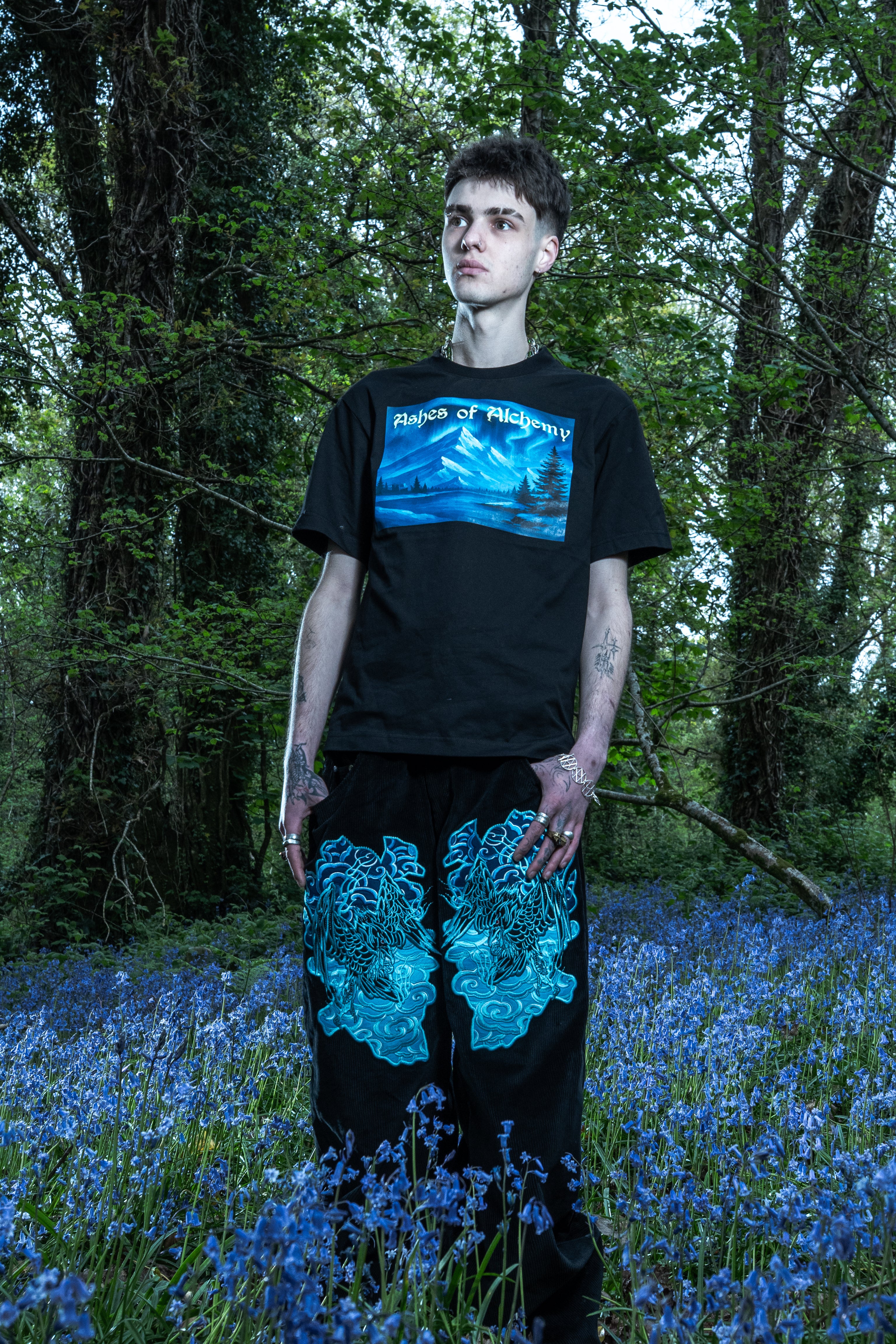 aurora t-shirt [black]